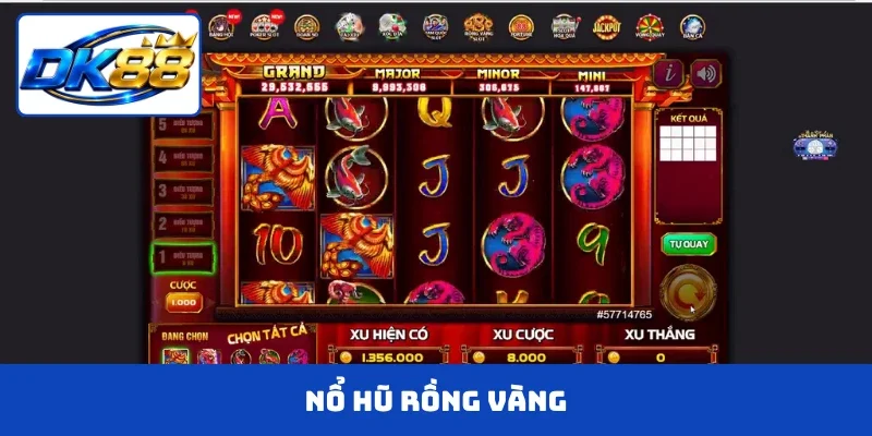 Nổ Hũ Rồng Vàng