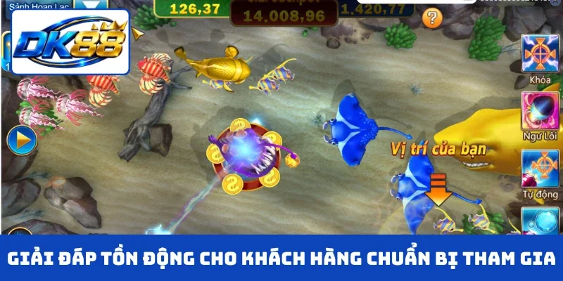 Giải đáp tồn động cho khách hàng chuẩn bị tham gia